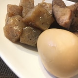 炊飯器で！簡単煮玉子とこんにゃくの煮物